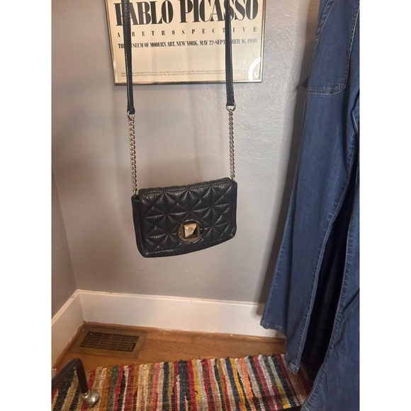 Kate Spade Quilted Black Crossbody - Picture 3 of 8